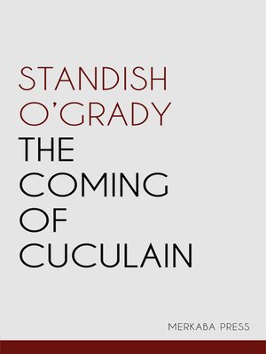 cover image of The Coming of Cuculain
